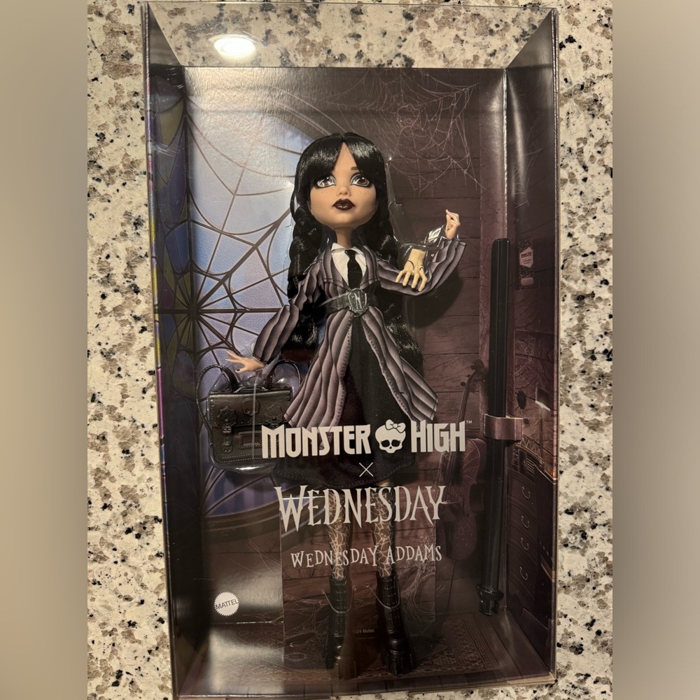 Monster High X Wednesday Addams doll